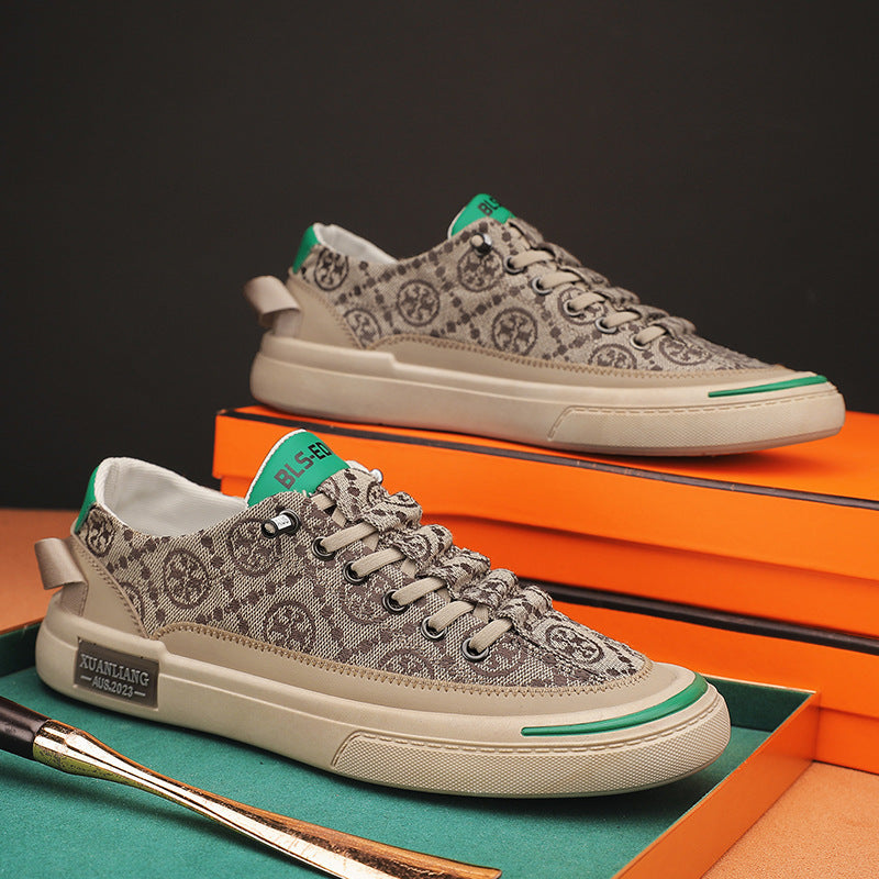 Damen Sneakers mit einzigartigem Muster und bequemer Dämpfung