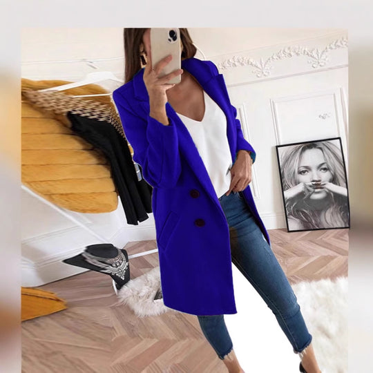 Damen Blazer im doppelten Knopfdesign R&B