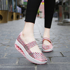 Damen Komfortable und modische Slip-On Schuhe