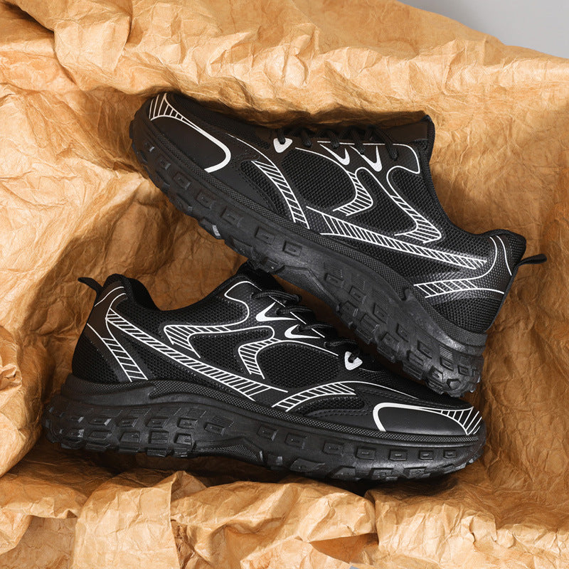 Damen Sportliche Lifestyle Sneakers mit stoßdämpfender Sohle und vielseitigem Design R&B