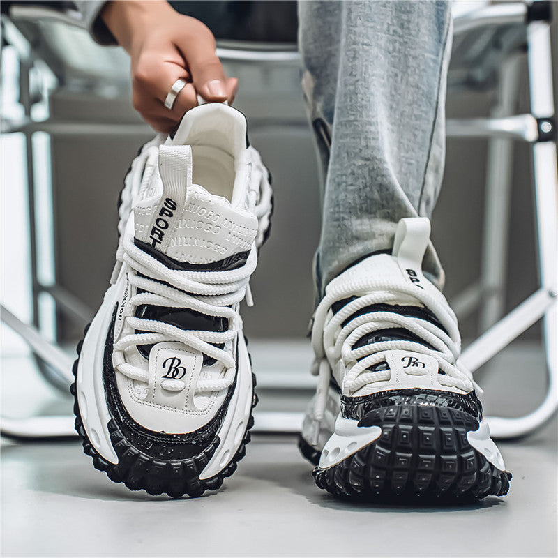 Damen sportliche Chunky Sneakers mit innovativem Dämpfungssystem R&B