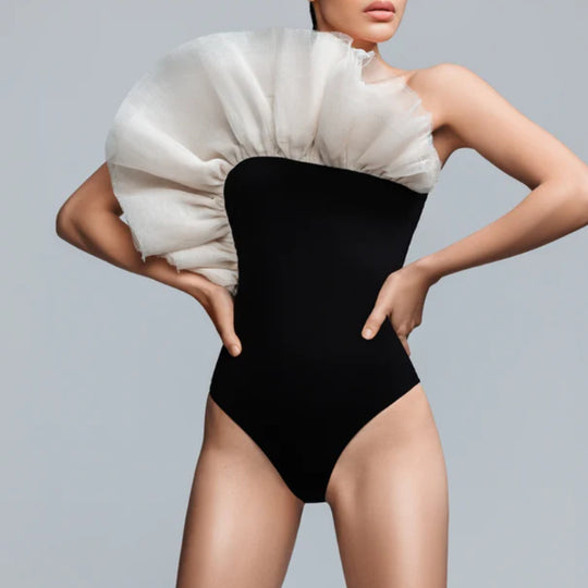 Damen One-Piece Badeanzug R&B