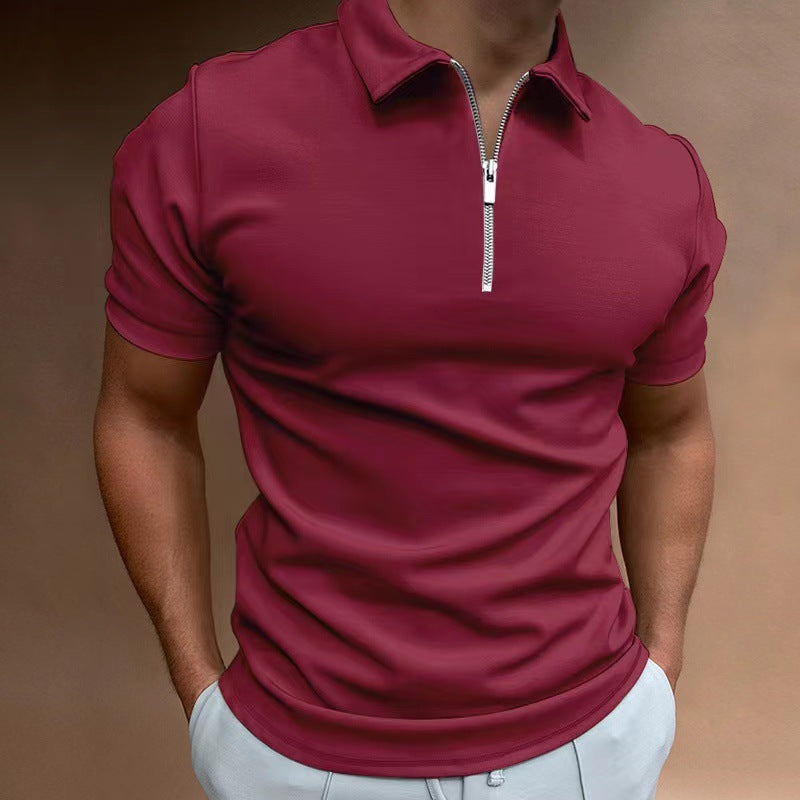 R&B | Kurzärmeliges Poloshirt mit Revers