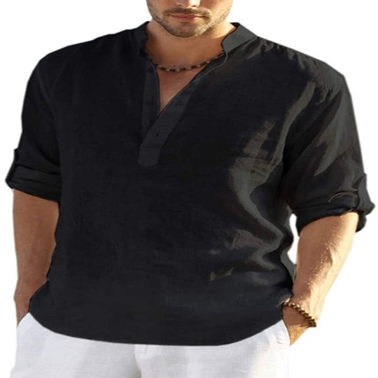 Herren Leichtes Hemd R&B