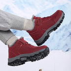 Damen Trekking-Sneaker mit isoliertem Innenfutter und rutschfester Sohle