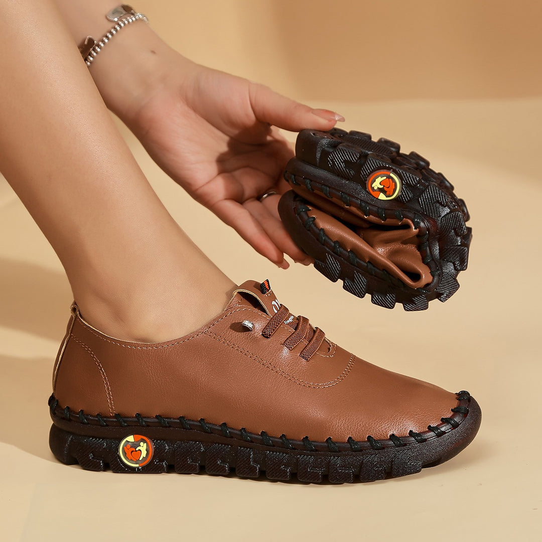 Damen Casual Schnürschuhe mit flexiblem Fußbett R&B