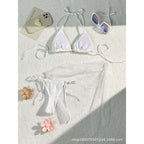Damen Triangel-Bikini mit Netzdesign R&B