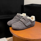 Damen Clogs mit flauschigem Innenfutter und rutschfester Sohle R&B