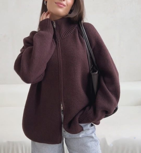Damen modischer Strickpullover R&B