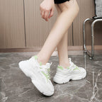 Damen Sportliche Sneakers mit atmungsaktiver Mesh-Oberfläche und stabiler Sohle R&B