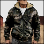 R&B | Herren Hoodie im Camouflage-Look