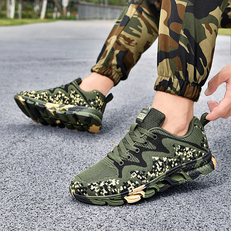 Damen Sportliche Sneaker mit atmungsaktivem Mesh-Obermaterial und stabiler Sohle