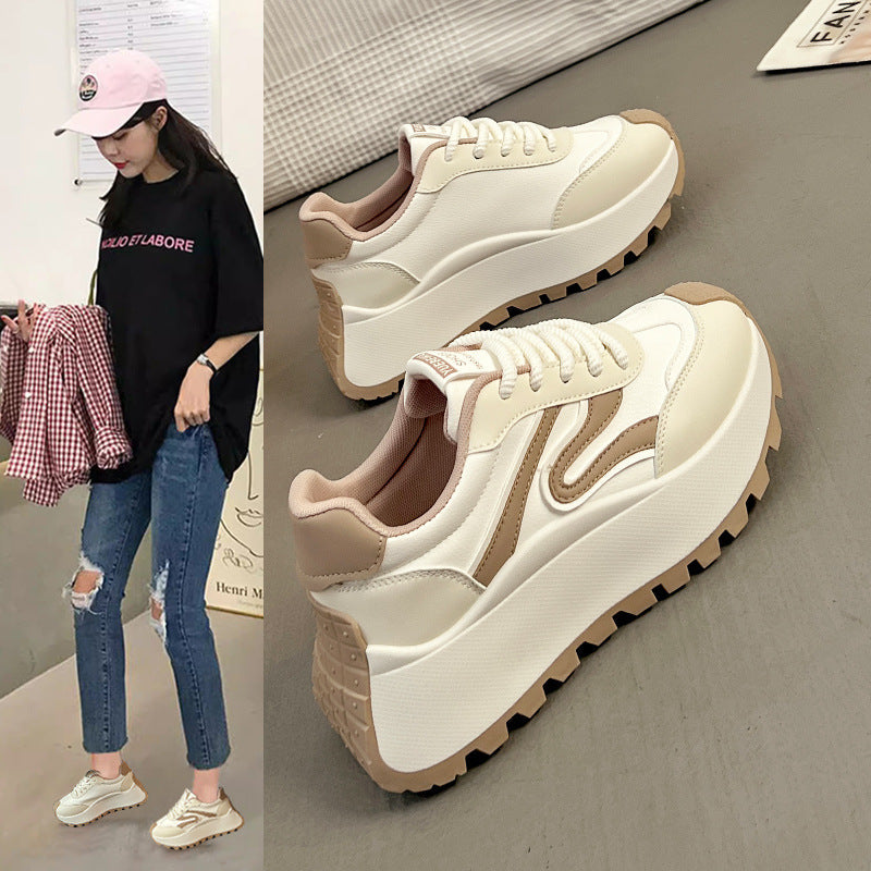 Damen Chunky Sneakers mit verstärkter Dämpfung und rutschfester Sohle R&B