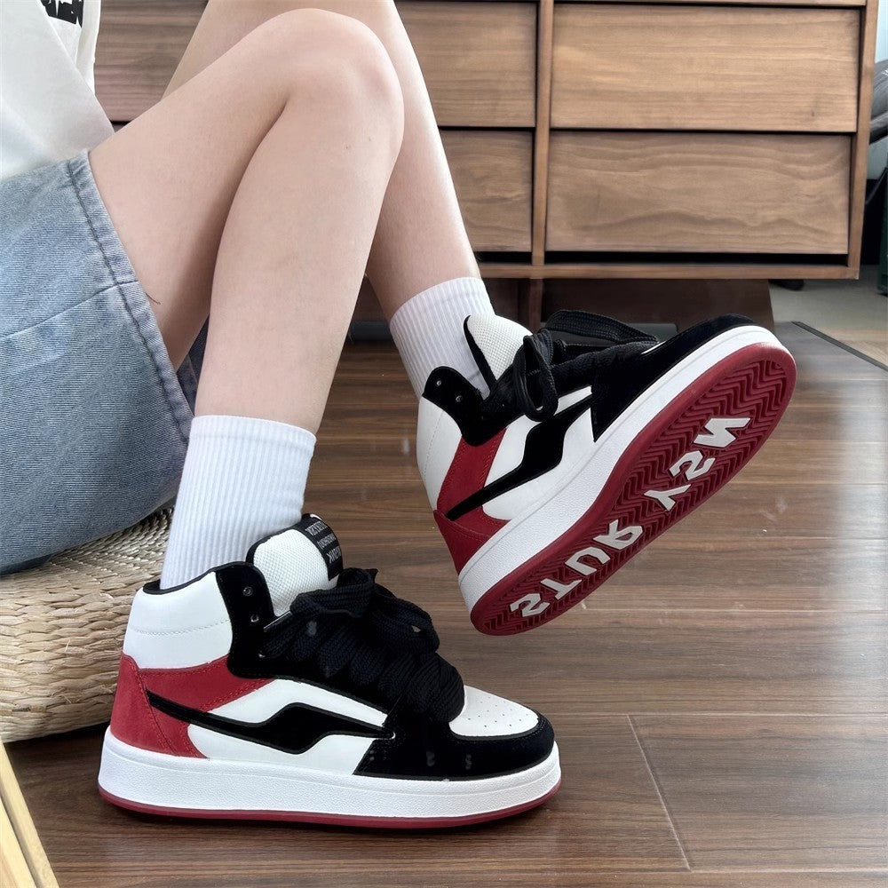 Damen High-Top Sneaker mit speziellem Tragekomfort und strapazierfähigem Obermaterial R&B