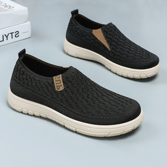 Damen Atmungsaktive Slip-On Freizeitschuhe mit elastischem Design R&B