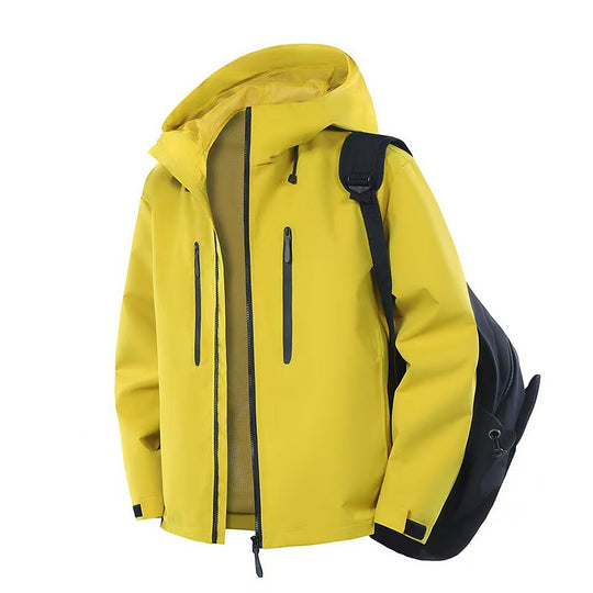 Damen Funktionsjacke mit wasserabweisendem Material und praktischen Reißverschlusstaschen R&B