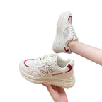 Damen Sportliche Sneakers mit atmungsaktiver Mesh-Oberfläche und komfortabler Dämpfung R&B