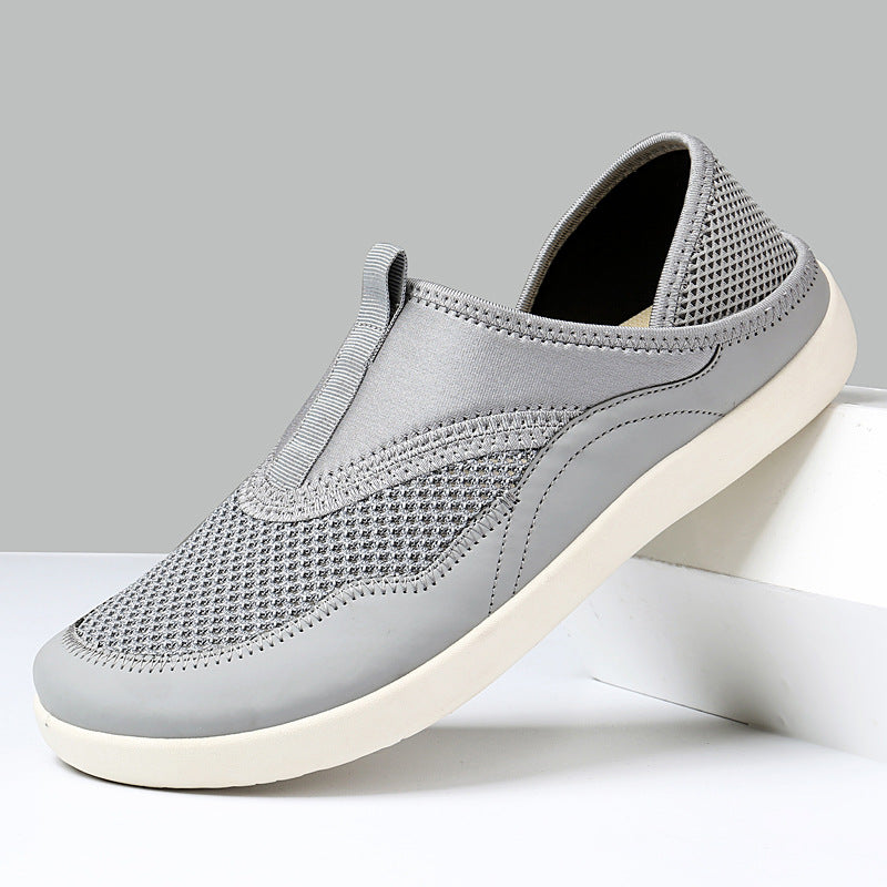 Damen Leichte und luftige Slip-On Freizeitschuhe mit atmungsaktiver Oberfläche R&B