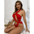 Damen Triangel-Bikini mit aufregendem Cut-Out und elastischem Stoff R&B
