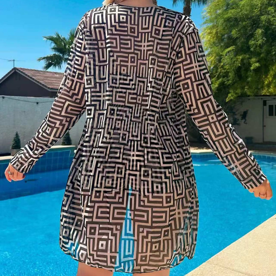 Damen Bikiniset mit leichtem Überwurf R&B
