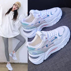 Damen Sportliche Lauf- und Freizeitschuhe mit atmungsaktivem Mesh-Obermaterial R&B