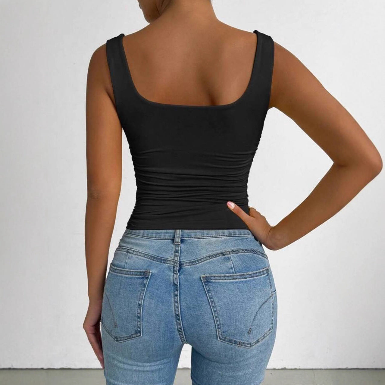 Damen Figurbetontes Top R&B