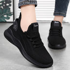 Damen Atmungsaktive Lauf-Sneaker mit flexibler Sohle und dämpfendem Fußbett R&B