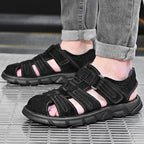 Herren bequeme Sandalen aus hochwertigem Leder R&B