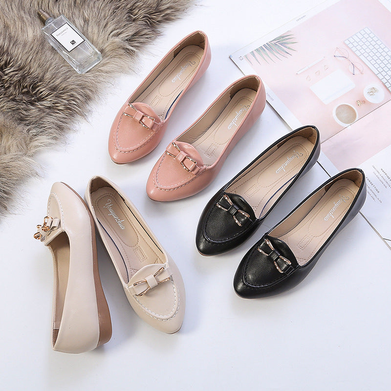 Damen Ballerinas mit dekorativem Schleifen-Akzent und elegantem Design R&B