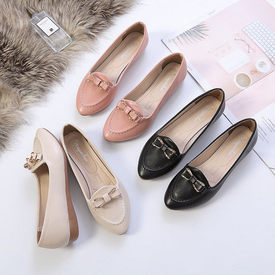 Damen Ballerinas mit dekorativem Schleifen-Akzent und elegantem Design R&B