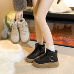 Damen High-Top Sneakers mit warmer Fütterung und rutschfester Laufsohle R&B