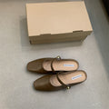 Damen elegante Sling-Ballerinas mit modischem Riemchen R&B