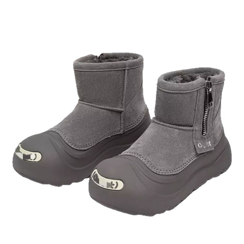 Damen modische Winterboots mit isolierendem Innenfutter und rutschfester Sohle R&B
