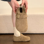 Damen Clogs mit weich gepolstertem Innenfutter und verstellbarem Riemen R&B