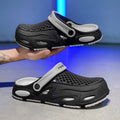 Herren Atmungsaktive Clogs mit verstellbarem Riemen R&B
