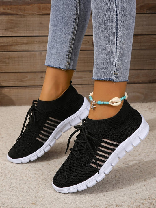 Damen Atmungsaktive und flexible Sneaker mit hohem Schaft R&B