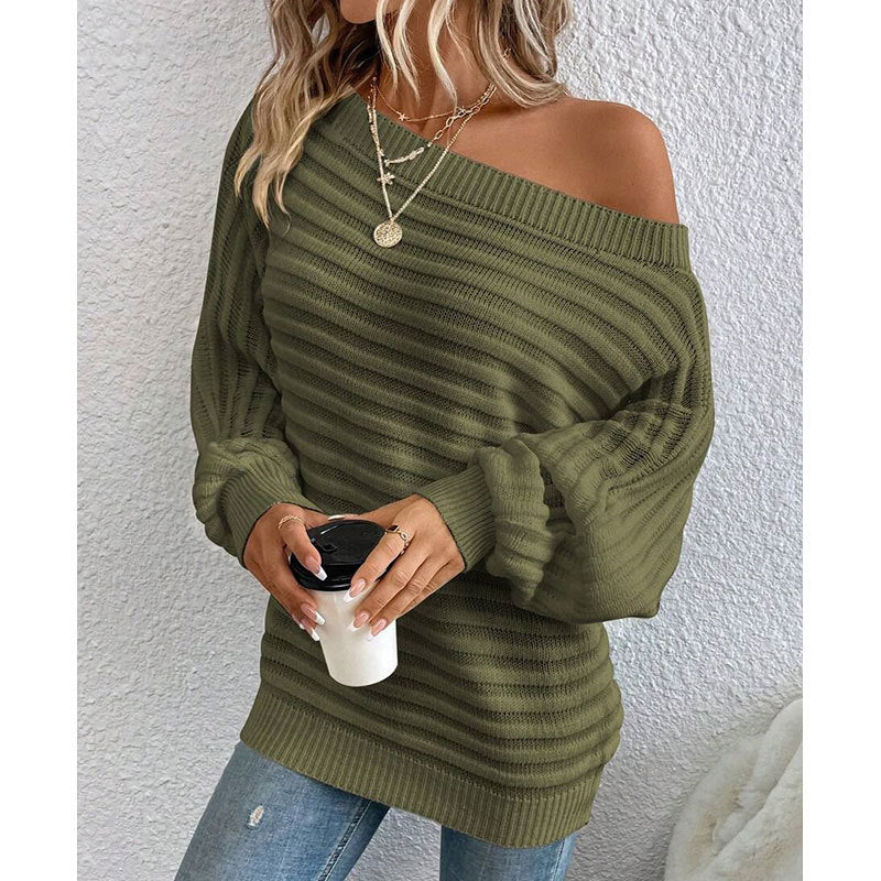 Damen Relaxed Fit Strickpullover R&B