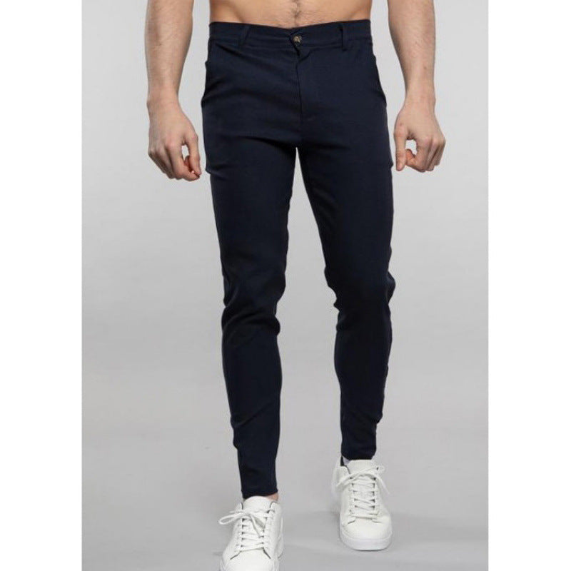 Herren Chinohose Slim Fit elastisch