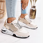 Damen Sportliche Sneaker mit modischem Glitzer-Detail und rutschsicherer Sohle R&B
