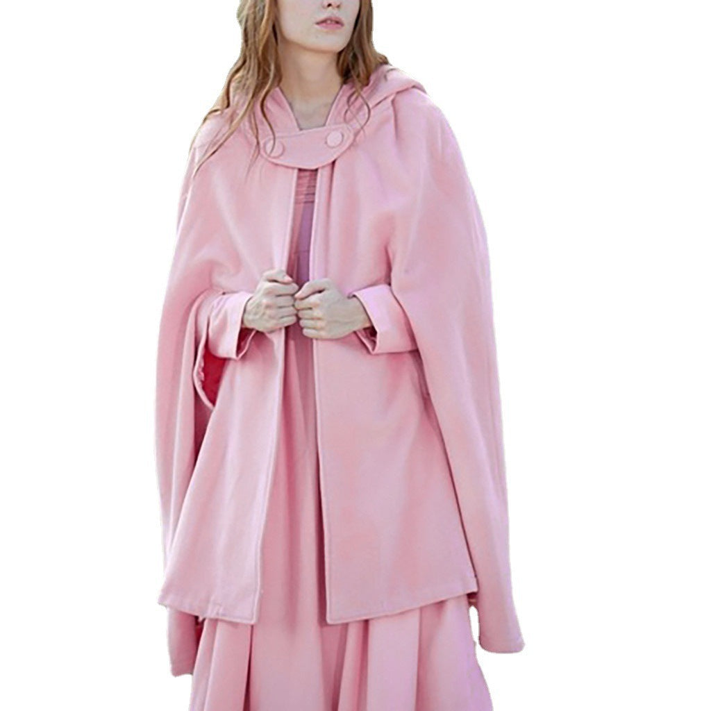 Damen Überwurf Poncho R&B