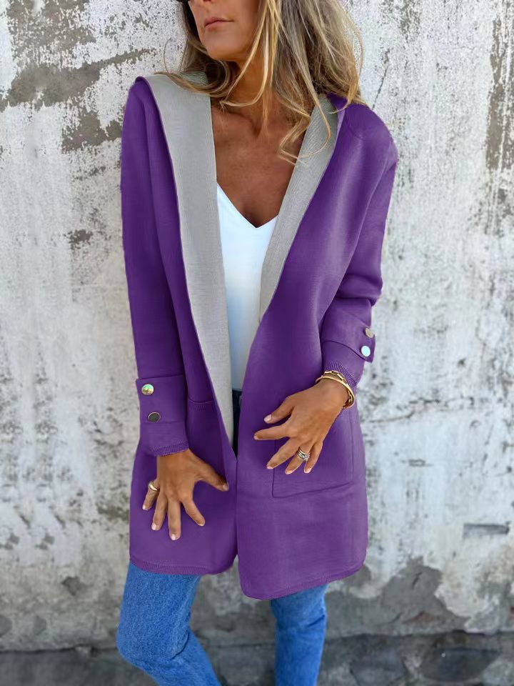 R&B | Boulevard Farbblockierte Kapuzenpullover