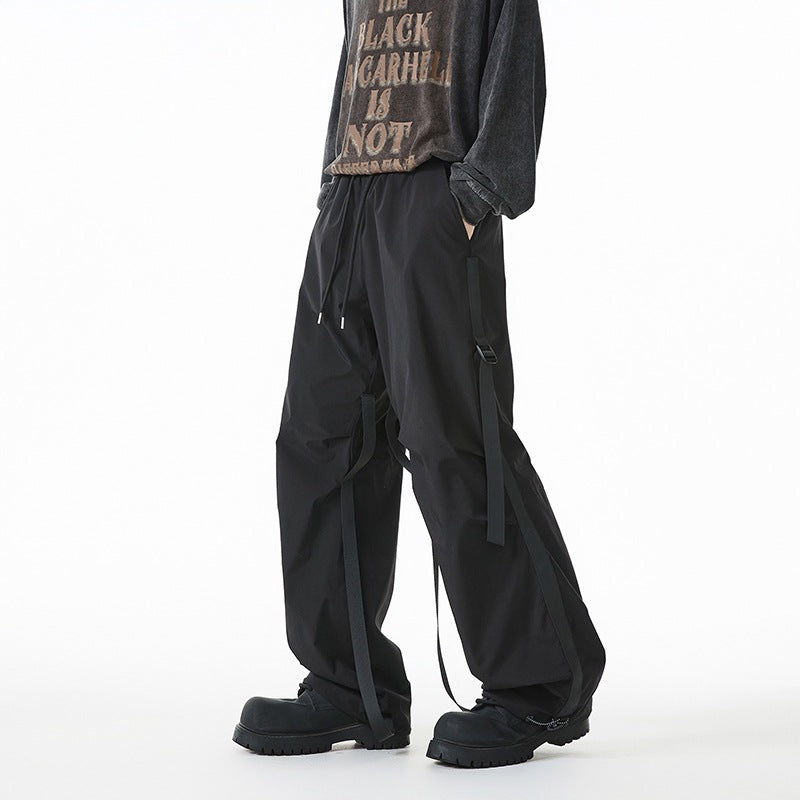 Damen Lässige Sporthose mit verstellbarem Bund und modernen Schnittelementen