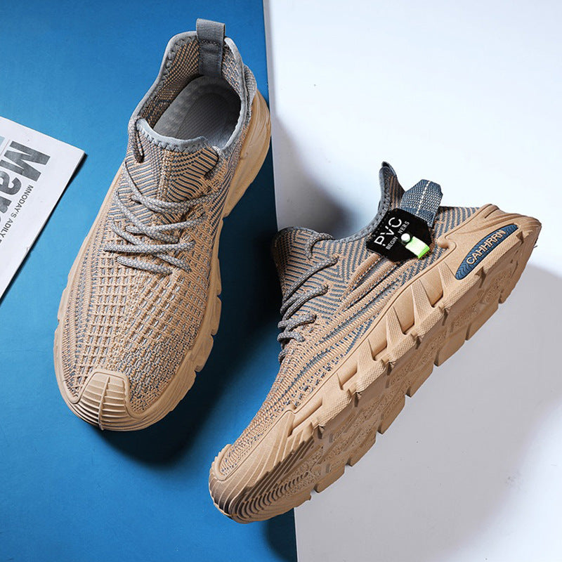 Damen Sportliche Sneaker mit atmungsaktivem Obermaterial und dämpfender Sohle