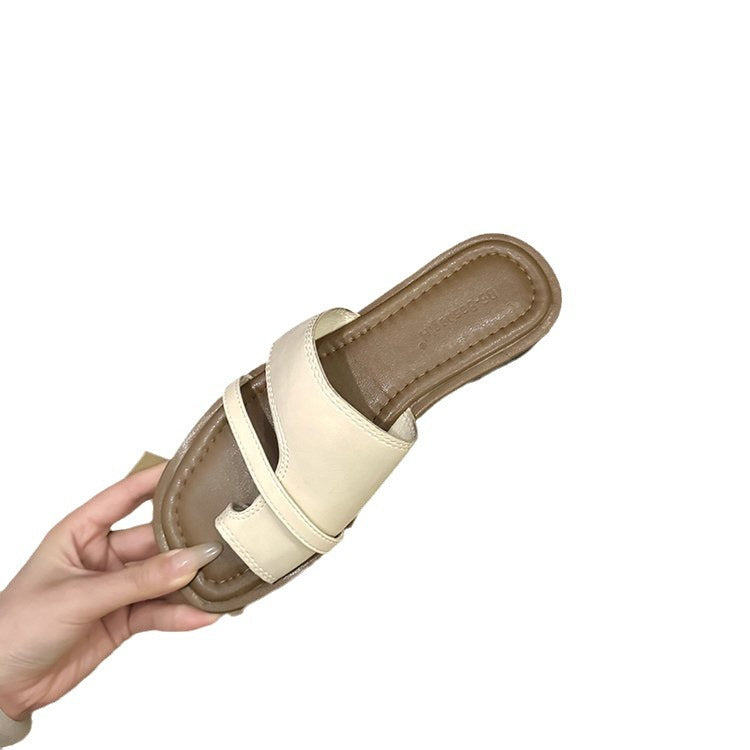 Damen Sandalen mit komfortablem Fußbett und modernem Riemendesign R&B