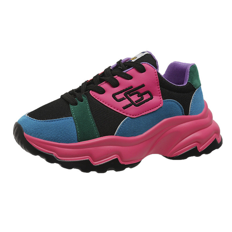Damen Sportliche Sneakers mit modischem Farbdesign und komfortabler Dämpfung R&B