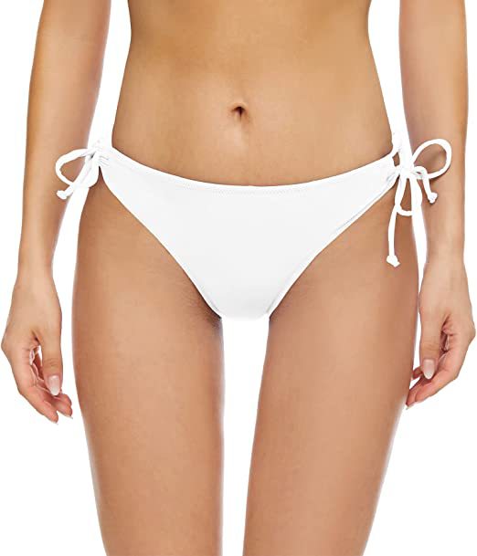 Damen Bikini-Höschen mit verstellbaren Seitenbindern R&B