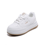 Damen Komfortable Sneaker mit dicker Laufsohle und modischem Design R&B