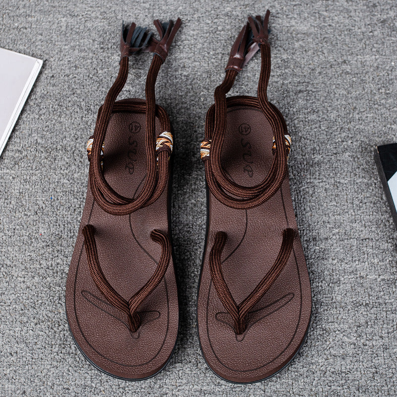 Damen multifunktionale Freizeitsandalen mit verstellbarem Riemensystem und rutschfester Sohle R&B