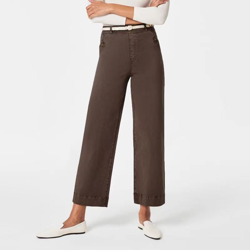 Damen weite Baumwollhose R&B