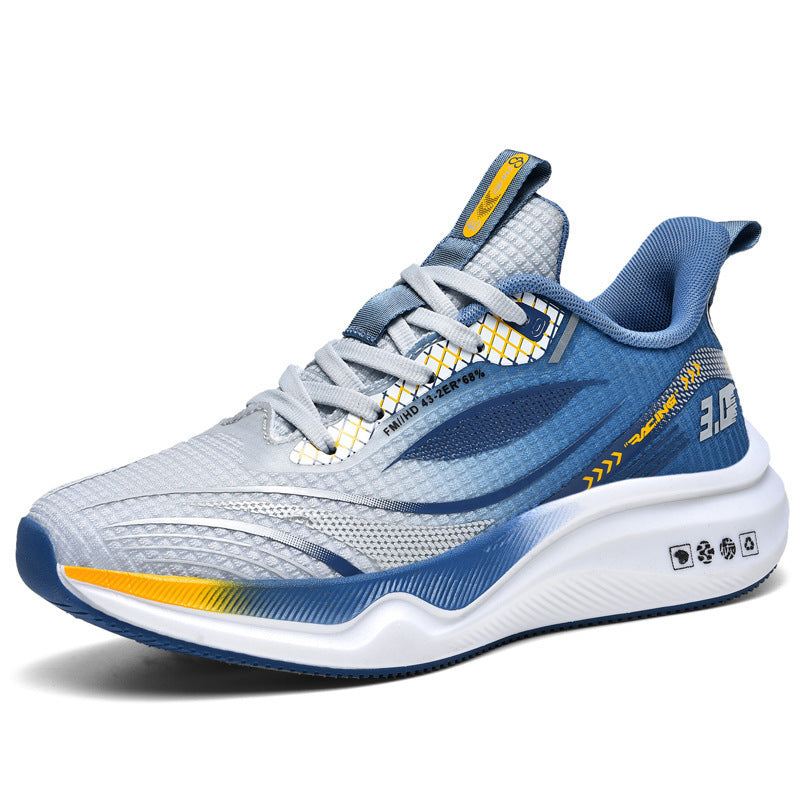 Damen Sportschuhe mit atmungsaktiver Mesh-Oberfläche und dämpfendem Sohlenkonzept